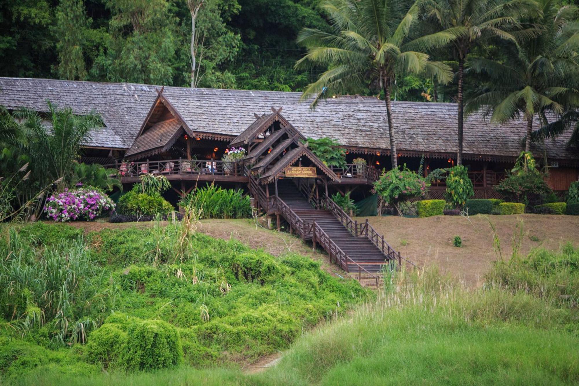 The Luang Say Lodge Muang Pakbèng Exterior foto